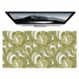 Abstract - Textuur - Groen Muismat XXL klein 681 -zzz3d