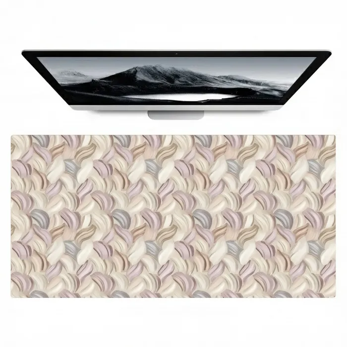 Abstract - Golvend - Pastel Muismat XXL klein 681 -zzz3d