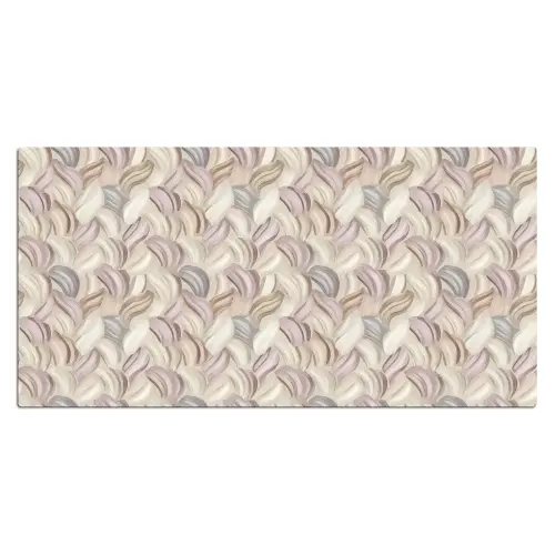 Abstract - Golvend - Pastel Muismat XXL klein 681 -3d_leeg