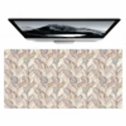 Abstract - Golvend - Pastel Muismat XXL klein 681 -zzz3d