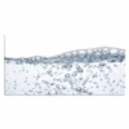 Luchtbellen - Water - Dynamisch Muismat XXL klein -3d_leeg