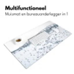 Luchtbellen - Water - Dynamisch Muismat XXL klein -sfeer4