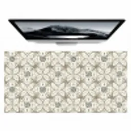 Antiek - Tegel - Beige Muismat XXL klein 681 -zzz3d