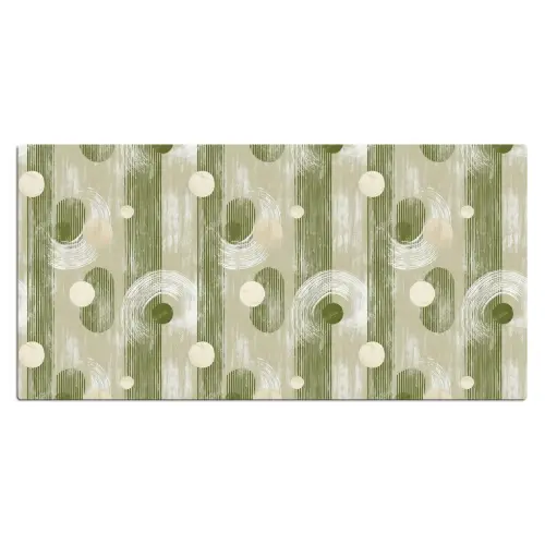 Artistiek - Modern - Groen Muismat XXL klein 681 -3d_leeg