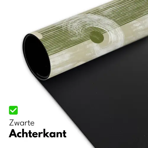 Artistiek - Modern - Groen Muismat XXL klein 681 -sfeer2