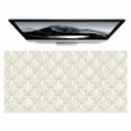 Barok - Patroon - Beige Muismat XXL klein 681 -zzz3d
