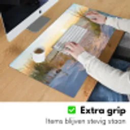 Strand - Zon - Duin - Gras - Zand - Horizon Muismat XXL klein -sfeer3