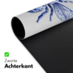 Bij - Modern - Delfts - Blauw Muismat XXL klein -sfeer2