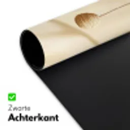Beige - Paastak - Eieren Muismat XXL klein -sfeer2
