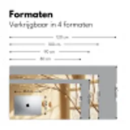Beige - Paastak - Eieren Muismat XXL klein -sfeer5
