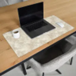 Beige - Reliëfstructuur - Natuursteen Muismat XXL klein 681 -sfeer1