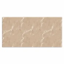 Beige - Marmer - Organisch - Wit Muismat XXL klein 681 -3d_leeg