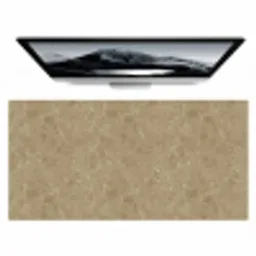 Beige - Marmer - Witte aders Muismat XXL klein 681 -zzz3d