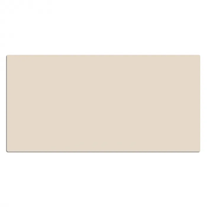 Beige - Effen kleur Muismat XXL klein -3d_leeg