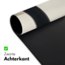 Zwart - Abstract - Japandi Muismat XXL klein -sfeer2