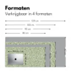 Botanisch - Takken - Groen Muismat XXL klein 681 -sfeer5