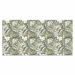 Botanisch - Bloemen - Groen Muismat XXL klein 681 -3d_leeg