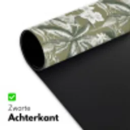 Botanisch - Bloemen - Groen Muismat XXL klein 681 -sfeer2