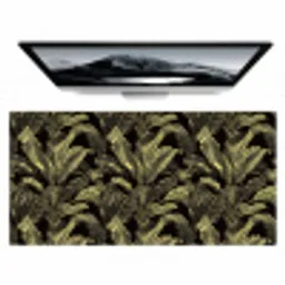 Botanisch - Bladeren - Groen Muismat XXL klein 681 -zzz3d