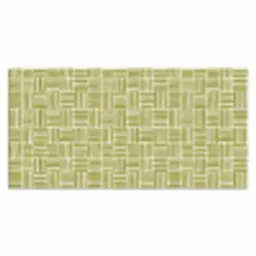 Vlecht - Patroon - Groen Muismat XXL klein 681 -3d_leeg