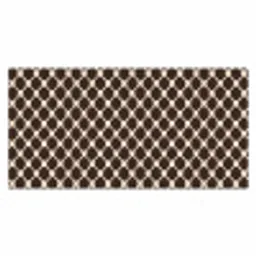 Bruin - Ruitpatroon - Geometrisch Muismat XXL klein 681 -3d_leeg