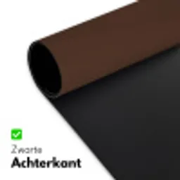 Bruin - Donker - Kleuren Muismat XXL klein -sfeer2