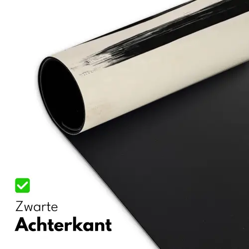 Penseelstreken - Verticaal - Zwart Muismat XXL klein -sfeer2
