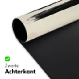Penseelstreken - Verticaal - Zwart Muismat XXL klein -sfeer2
