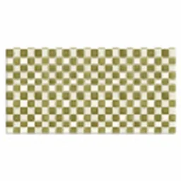 Schaak - Patroon - Groen Muismat XXL klein 681 -3d_leeg