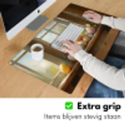 Kuiken - Raam - Paaseieren Muismat XXL klein -sfeer3
