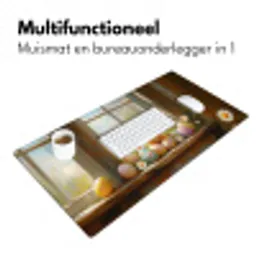 Kuiken - Raam - Paaseieren Muismat XXL klein -sfeer4