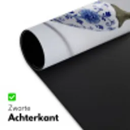 Chilipeper - Keramiek - Blauw Muismat XXL klein -sfeer2