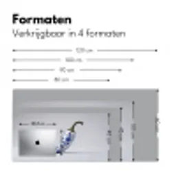 Chilipeper - Keramiek - Blauw Muismat XXL klein -sfeer5