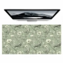 Klassiek - Botanisch - Groen Muismat XXL klein 681 -zzz3d