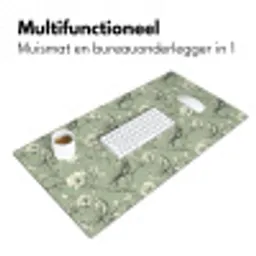 Klassiek - Botanisch - Groen Muismat XXL klein 681 -sfeer4