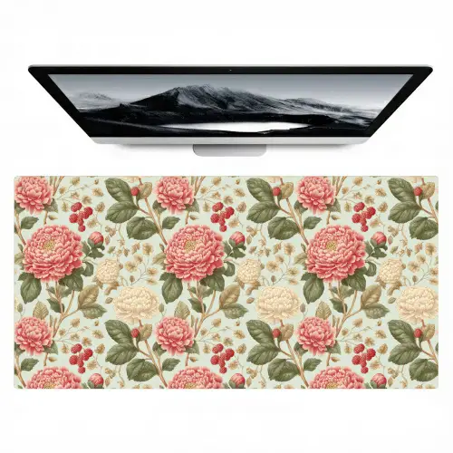 Klassiek - Botanisch - Veelkleurig Muismat XXL klein 681 -zzz3d