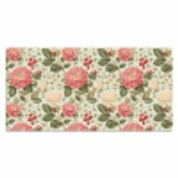 Klassiek - Botanisch - Veelkleurig Muismat XXL klein 681 -3d_leeg