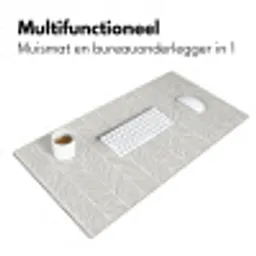 Klassiek - Visgraat - Grijs Muismat XXL klein 681 -sfeer4