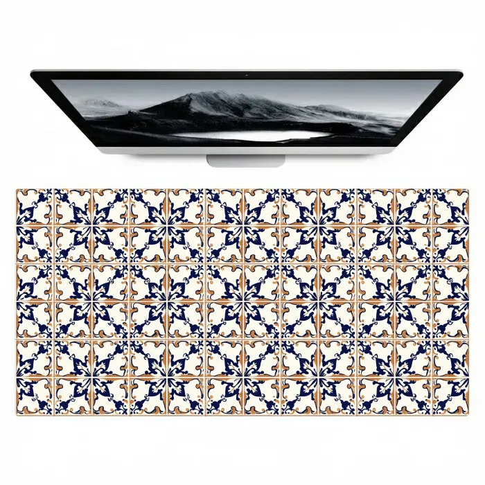 Klassiek - Patroon - Kleurrijk Muismat XXL klein 681 -zzz3d