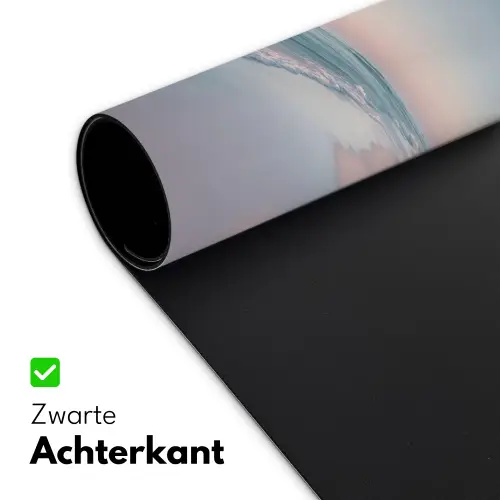 Kustlijn - Pastel - water Muismat XXL klein -sfeer2