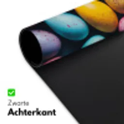 Kleurrijk - Paaseitjes - Spetters Muismat XXL klein -sfeer2