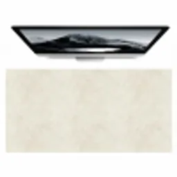 Crème - Egaal - Beton Muismat XXL klein 681 -zzz3d
