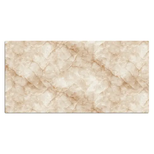 Kristalstructuur - Bruin - Marmer Muismat XXL klein 681 -3d_leeg