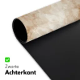 Kristalstructuur - Bruin - Marmer Muismat XXL klein 681 -sfeer2