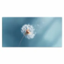 Paardenbloem - Wind - Blauw Muismat XXL klein -3d_leeg