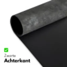 Donkergrijs - Ruw - Beton Muismat XXL klein 681 -sfeer2