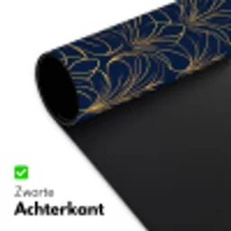 Deco - Waaier - Blauw Muismat XXL klein 681 -sfeer2