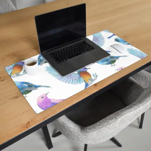 Design - Vogels Muismat XXL klein -sfeer1