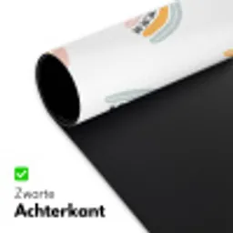 Design - Regenboog Muismat XXL klein -sfeer2