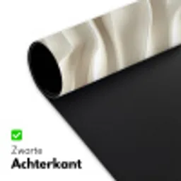 Diagonaal - Golven - Crème Muismat XXL klein 681 -sfeer2